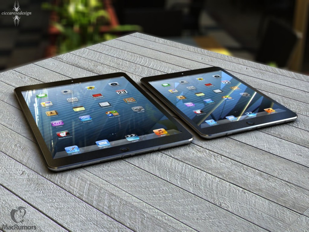 Sieht so das zukünftige iPad 5 aus?
